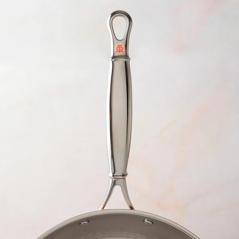 Sartén 25cm En Cobre, Interior Acero Inox. Ruffoni Color Cobre