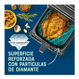 Freidora De Aire Digital Oster 9 Lltr Diamondforce Air Fryer Plateado