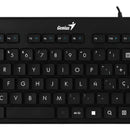 Teclado Compacto Usb Genius Luxemate 110 Español Color Del Teclado Negro