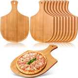 Roshtia 12 Piezas De Cascaras De Pizza De Bambu, 17 X 12 Pul