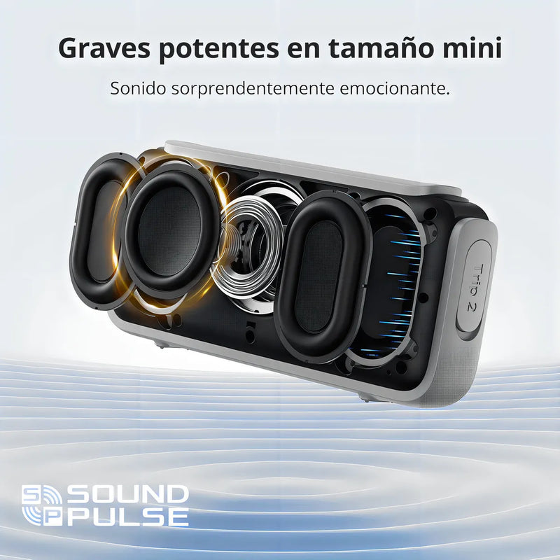 Tronsmart Trip 2 Bocina Bluetooth Portátil Para Exteriorir
