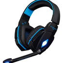 Fone de ouvido over-ear Kotion Each G4000 negro e azul