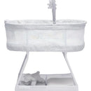 Cesta Delta Para Niños Curve, Blanco/gris, Con Barra Para Ju