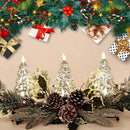 Centro De Mesa Navideño Ultra Elegante Con Luces Led
