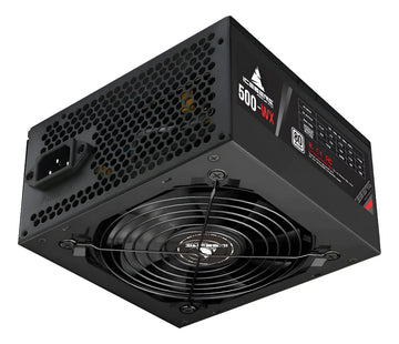 Fuente De Poder Gamer Iceberg 500 Wx Retail Real Negro