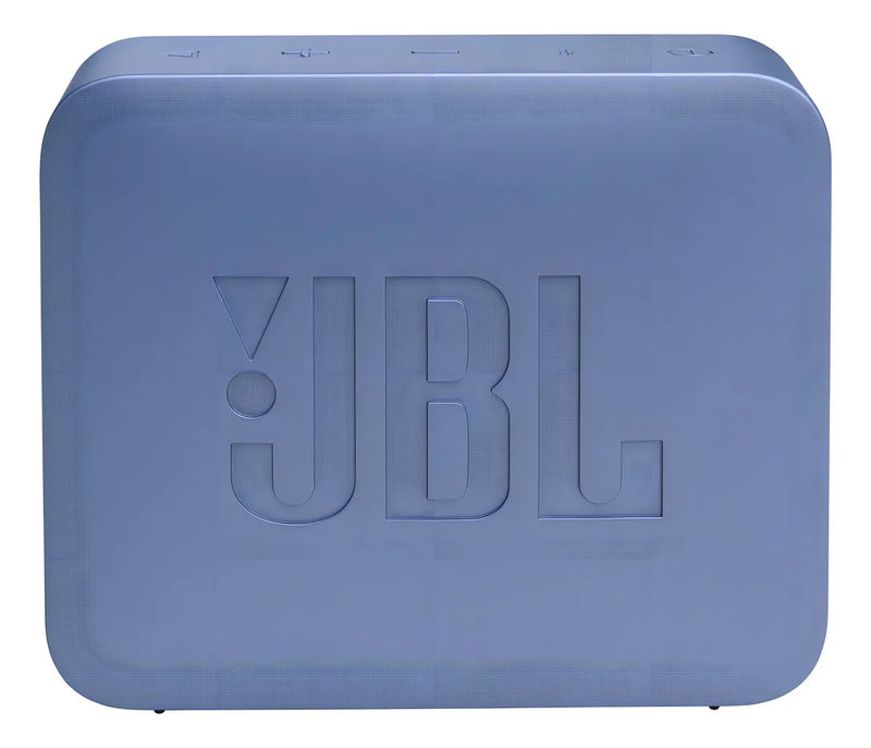 Parlante JBL Go Essential portátil con bluetooth waterproof azul acero