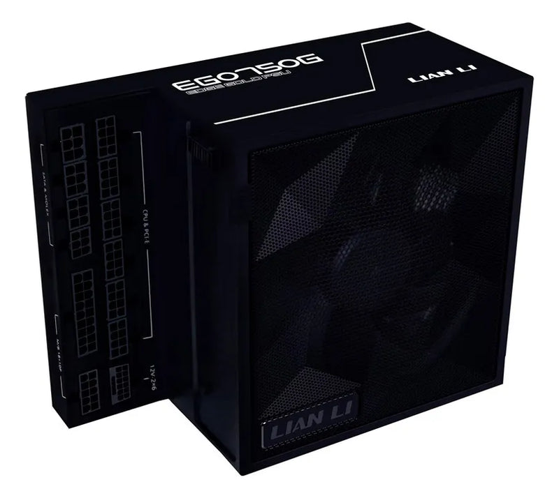 Fuente De Poder Lian Li 750w Atx Edge Gold Black Negro
