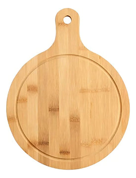 Tabla De Cortar De Bambú, Tablas De Carne Y Pala Para Pizza