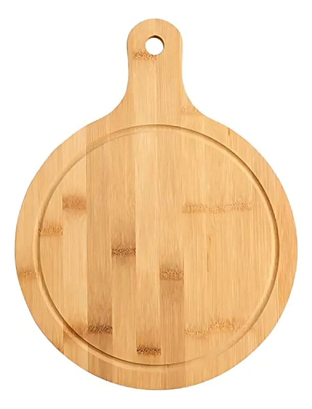 Tabla De Cortar De Bambú, Tablas De Carne Y Pala Para Pizza