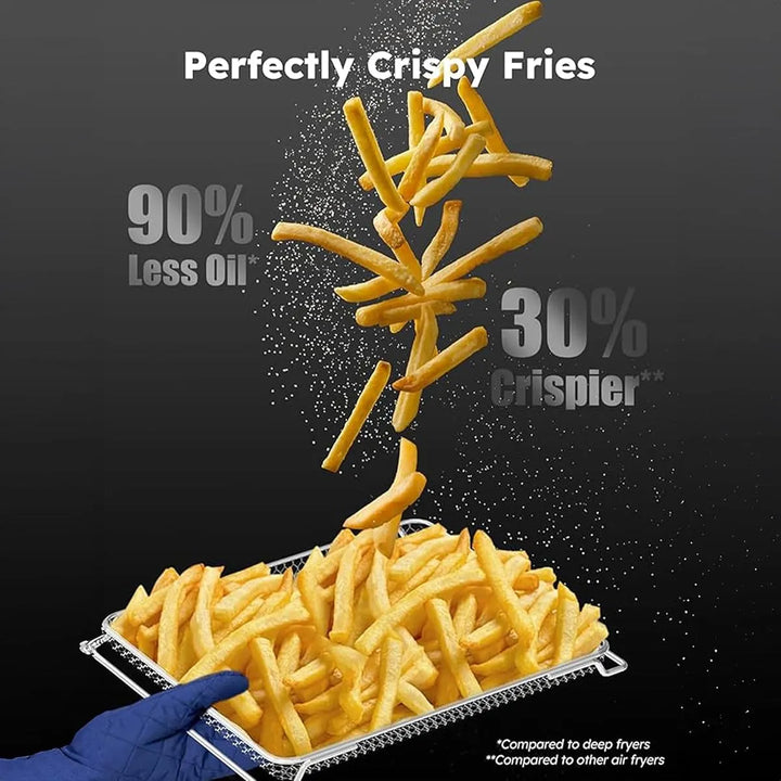 Bravo Pro Smart Air Fryer Combo De Horno Tostador Funciones