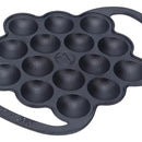 Provoletera Esmaltada Hierro Fundido Victoria Color Negro