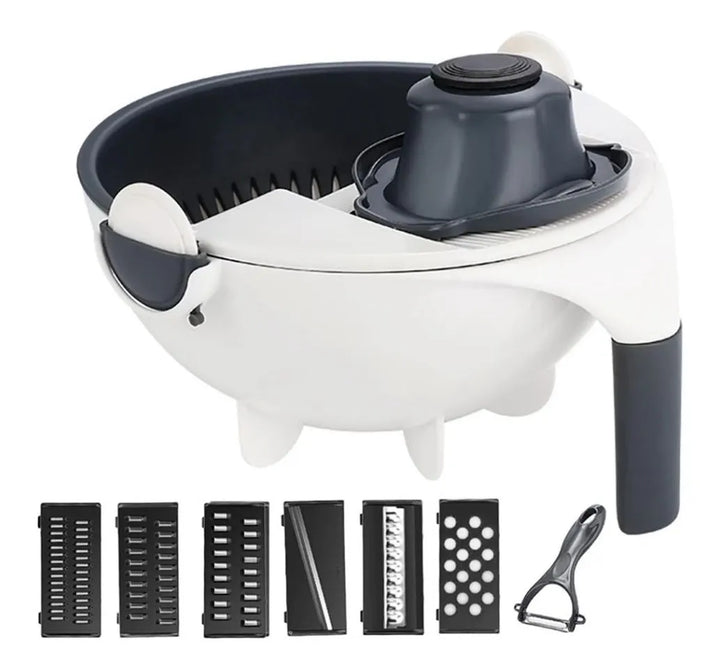 Mandolina Cortador Verduras 9 En 1 Multifuncional