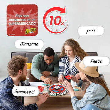 Juego De Mesa Basta Español Niños Stop Agilidad Palabras