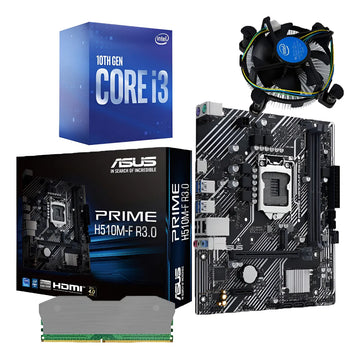 Combo Board H510m Procesador Intel Core I3 10100 Ram 8gb Pc