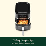 Horno De Freidora De Aire Cuisinart Cesta De 2.6 Cuartos Stainless Steel & Black