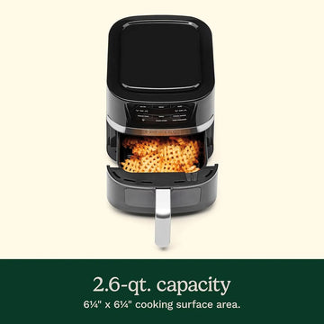 Horno De Freidora De Aire Cuisinart Cesta De 2.6 Cuartos Stainless Steel & Black