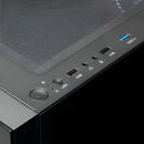 Gabinete Gamdias Talos E3 Argb Cristal Templado Midtower Atx Color Negro