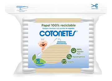 Copitos Cotonetes Johnson 75 Unidades