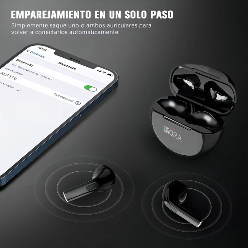 Audífonos In-ear Inalámbricos 1hora Aut119 Azul