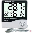 Termohigrometro Digital Higrometro,termometro,reloj Alarma