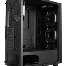 Chasis Iceberg Turbo Z8 Con 5 Ventiladores Incluidos Negro