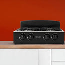 Estufa De Mesa Avellana T Gas Natural Negra Haceb Color Negro