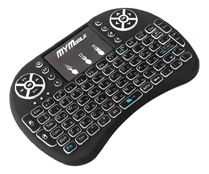 Mini Teclado Inalámbrico Para Android, Xbox Y Smart Tv Negro