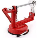Pelador Papa En Espiral Espiropapa Verduras Cocina Rojo