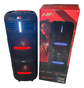 Parlante Cabina Sonido Recargable Micrófono 18000w Bluetooth