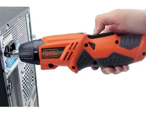 Destornillador inalámbrico Black+Decker KC4815 naranja