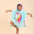 Toallas Con Capucha De Unicornio Para Niños 2-10 Años