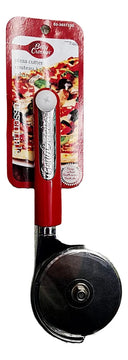 Cortador Rebanador De Pizza Acero Inoxidable Plateado
