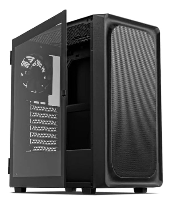Caja Pc Darkrock Ec2 Atx, Vidrio Templado, 40 Gpus, Usb-c