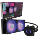 Enfriamiento Liquido Cooler Master Masterliquid Ml240l V2 Led Rgb