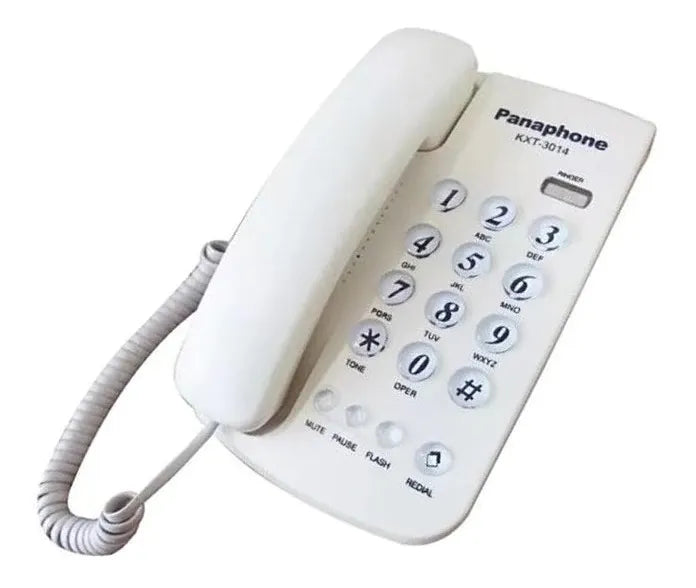 Teléfono Panaphone kxt-3014 fijo - color negro