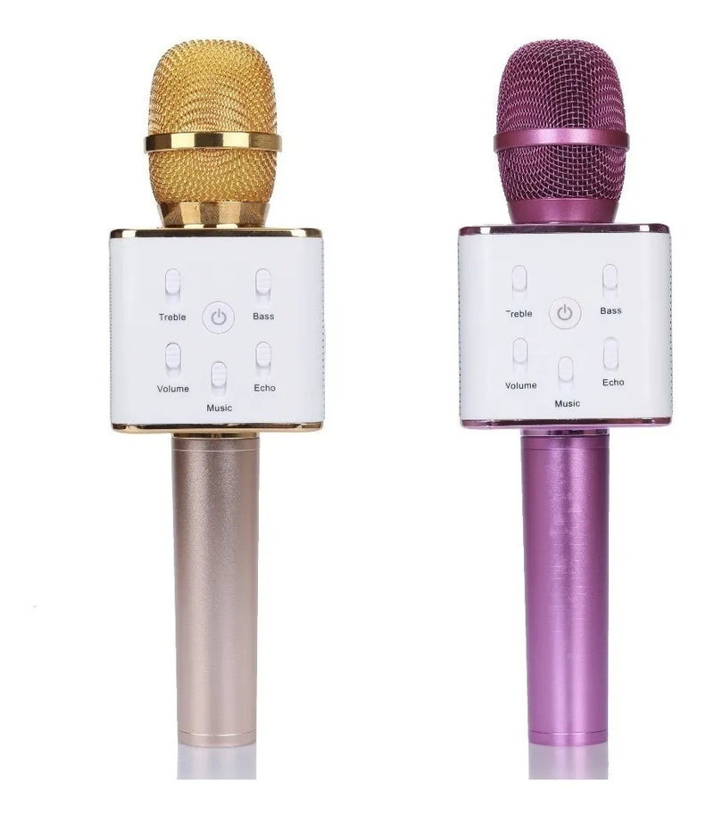 Micrófono Karaoke Bluetooth Parlante Portatil + Estuche Obsq Surtido