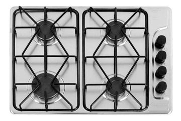 Estufa Challenger En Acero Inoxidable De 4 Puestos Sp6043 Inox