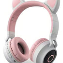 Audífono Bluetooth Inalambrico Gamer Orejas De Gato Cat Ear