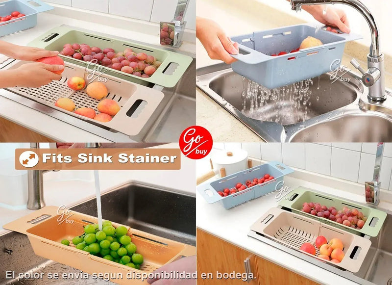 Colador Escurridor Frito Verdura Pasta Pasltico Grado Cocina Disponible