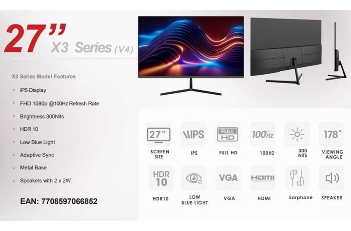 Televisor Caixun 27 Pulgadas Full Hd Led C27x3f