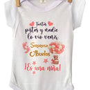 Body Personalizado Blanco Todas Las Tallas Disponible