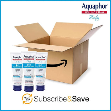 Aquaphor Baby Diaper Rash Cream 3.5 Onzas (paquete De 3)
