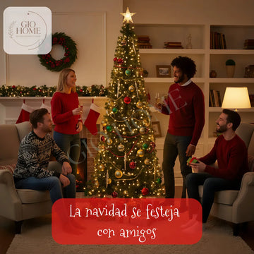 Arbol De Navidad Vermont 2.00m 425 Puntas Gio Home Pino Navideño Look Natural Base Metalica Artificial Para Decoracion Con Bolas Adornos Extensiones Cintas Bombillos Botas Campanas Luces Estrella Noel