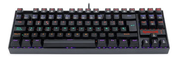 Teclado Mecánico Redragon Kumara Rainbow K552-kr-sp Teclado Negro Idioma Español Latinoamérica