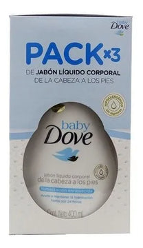 Dove Baby Jabón Líquido 3 Und