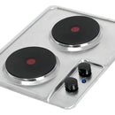 Estufa Sp 5002 Inox Challenger 43.5x35 Cm Electrica Color Plateado