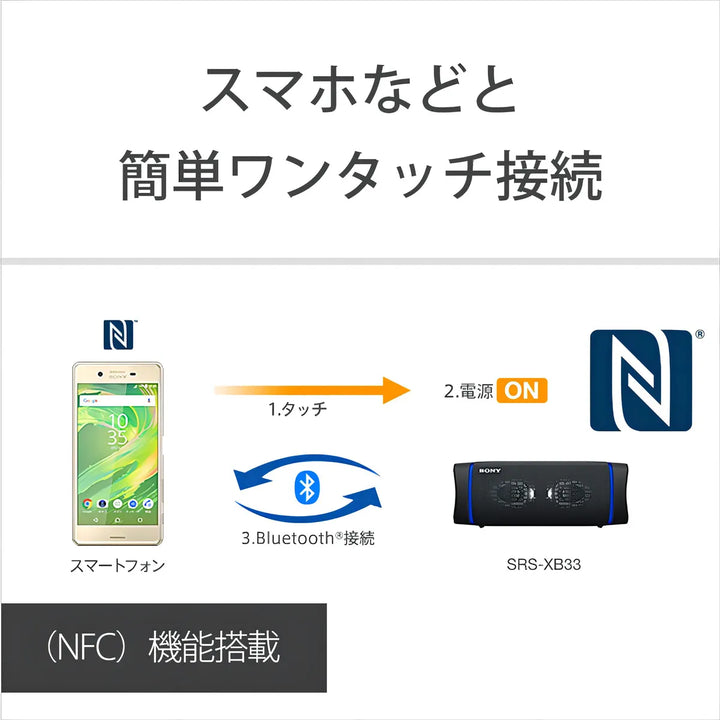 Sony Srs-xb33 B [altavoz Portátil Inalámbrico Bluetooth Comp