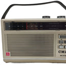 Radio Multibandas Mp3 Portatil Recargable Blue Sonido Claro Dorado