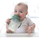 Vaso Entrenador Con Pitillo / 9 Onz Dr. Brown's / 6+ Verde Musgo Lisa
