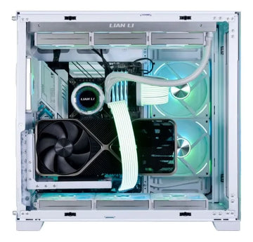 Kit Lian Li Gpu Vertical Universal White Color Blanco
